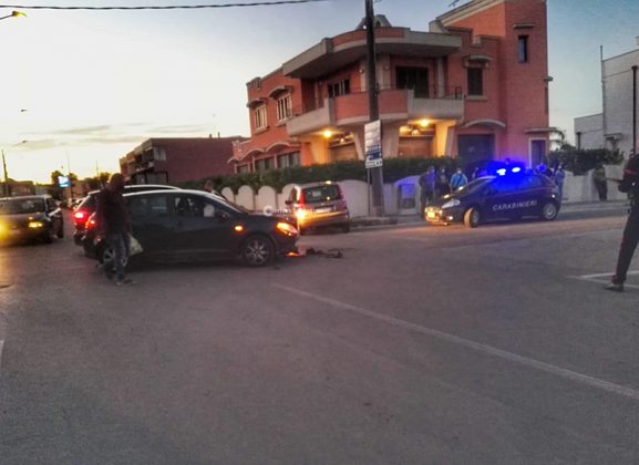 Incidente alle porte del paese: impatto tra auto all'incrocio. Un ferito - Corriere Salentino