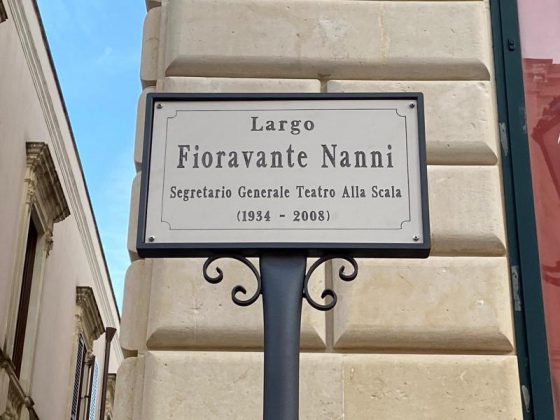 Nardò: una targa in ricordo di Fioravanti Nanni, storico segretario della Scala di Milano - Corriere Salentino