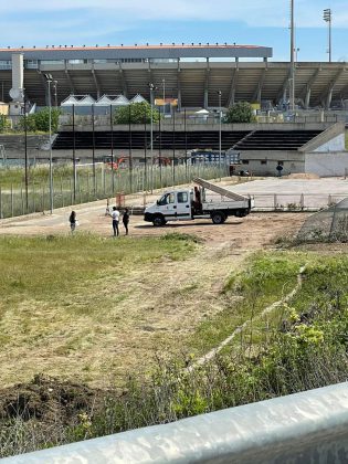 Polo Sportivo di viale Giovanni Paolo II: al via i lavori per la pista di pattinaggio indoor - Corriere Salentino