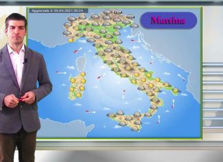Le previsioni meteo di oggi 7 maggio 2021