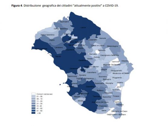 Report covid Asl, 2914 positivi in provincia. Risale anche Lecce a 265 contagiati. Ecco i numeri nei paesi - Corriere Salentino