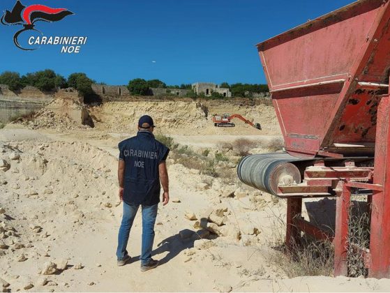 Sequestrata una maxi cava abusiva grande quanto 10 campi da calcio. Ai gestori contestato l'inquinamento ambientale - Corriere Salentino