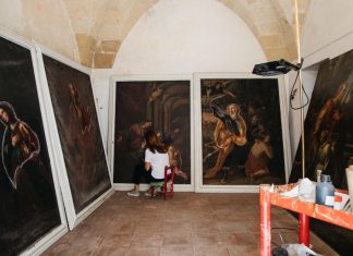 La Banca Popolare Pugliese promuove il restauro di 4 preziose tele della chiesa dei SS. Medici di Gallipoli