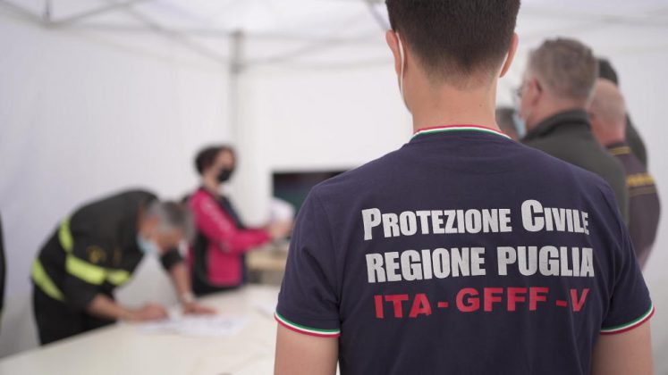 Esercitazione antincendio ad Ugento, in campo 150 operatori della Protezione Civile Puglia - Corriere Salentino