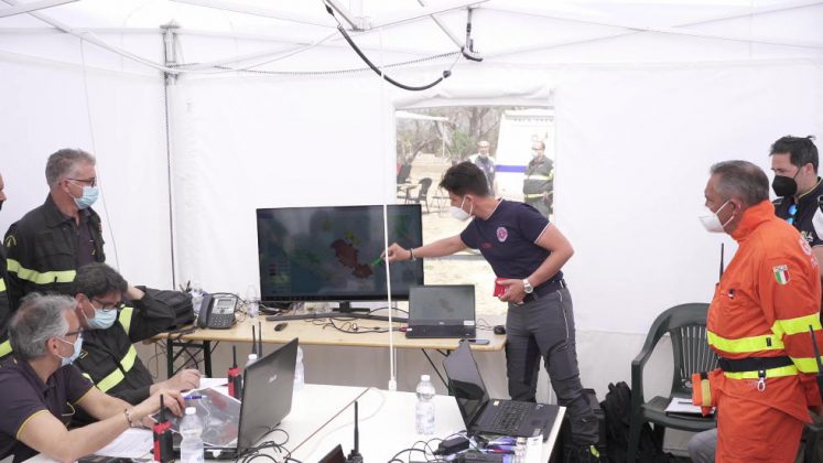 Esercitazione antincendio ad Ugento, in campo 150 operatori della Protezione Civile Puglia - Corriere Salentino