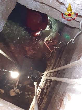 Cade in una cisterna profonda 15 metri: gatto salvato dai vigili del fuoco - Corriere Salentino