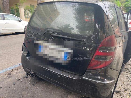 Incendia l'auto della ex convivente per ripicca, poi si costituisce in caserma: nei guai 51enne - Corriere Salentino