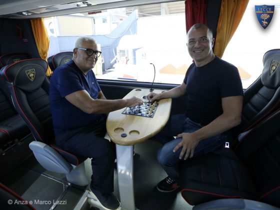 Lecce: un luxury bus per la squadra - Corriere Salentino