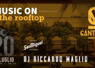 Riccardo Maglio dj set on the rooftop + San Miguel Beer Night live – Cantiere
