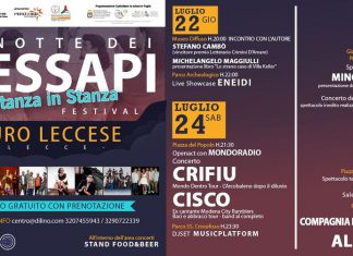 La Notte dei Messapi – Distanza in Stanza festival