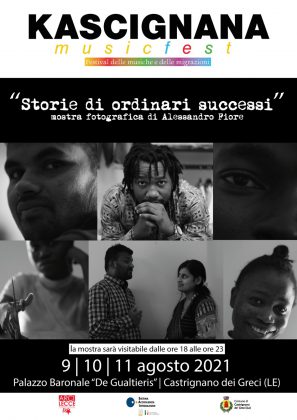 Kascignana music fest: tra i dibattiti e i super live, anche la mostra “Storie di ordinari successi” e i laboratori interculturali per i piccoli - Corriere Salentino