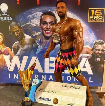 Boby Building, il salentino Andrea De Luca si laurea Campione del Mondo - Corriere Salentino