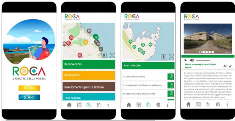 La nuova App "Roca e Grotte della Poesia" per iOS e Android - Corriere Salentino