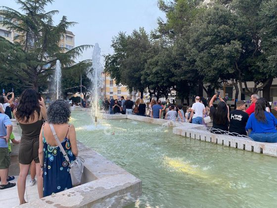 La Fontana di Santa Rosa restituita ai cittadini, dopo 26 anni di abbandono: l’inaugurazione e la festa - Corriere Salentino