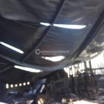 Rogo nel deposito di un centro sportivo, fiamme spente dopo 5 ore: un vigile del fuoco soccorso dal 118 - Corriere Salentino