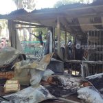 Rogo nel deposito di un centro sportivo, fiamme spente dopo 5 ore: un vigile del fuoco soccorso dal 118 - Corriere Salentino