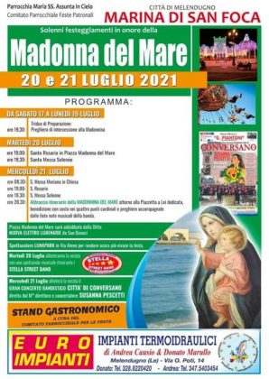 San Foca in festa per la Madonna del mare. Il 20 e 21 luglio liturgie in chiesa e all'aperto - Corriere Salentino