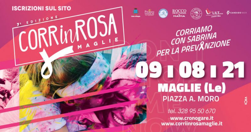 Tutto pronto per la VII edizione di "Corri in Rosa" - Corriere Salentino