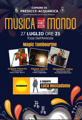 "Musica dal Mondo", a Presicce-Acquarica di scena le contaminazioni sonore - Corriere Salentino