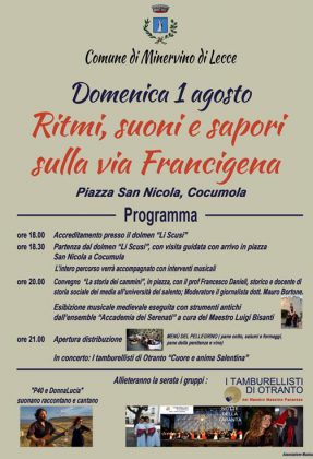 Ritmi, suoni e sapori sulla via Fracigena - Corriere Salentino