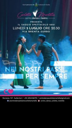 "Nei nostri passi… per sempre”, stasera il saggio dei ragazzi del Centro Danza e Teatro ‘Carlotta Martella’ di Surbo - Corriere Salentino