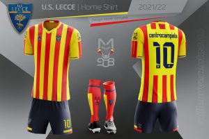 Il Lecce mette i tifosi sul cuore, presentate le nuove maglie. Ci sono novità per vecchi e nuovi abbonati - Corriere Salentino