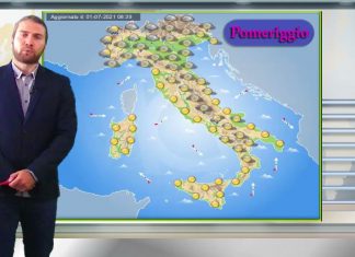 Le previsioni meteo del weekend