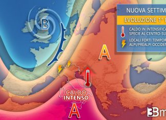 3bmeteo.com: “Italia sotto la cappa africana, attesi picchi di oltre 40°C al Sud”