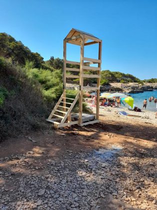 Portoselvaggio e Torre Squillace, bagnini in azione - Corriere Salentino