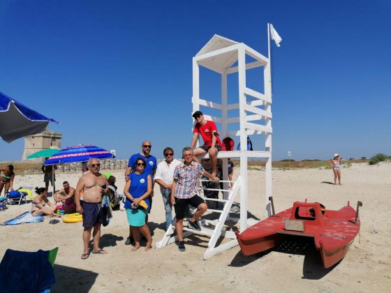 Portoselvaggio e Torre Squillace, bagnini in azione - Corriere Salentino