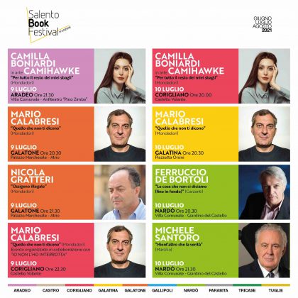 Al via l'XI edizione del "Salento Book Festival" - Corriere Salentino