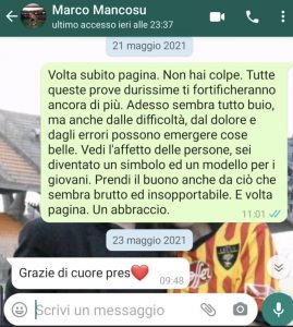 Sticchi Damiani scrive a Mancosu: “Gettato fango sulla società, dovevi prendere le distanze e dire la verità” - Corriere Salentino