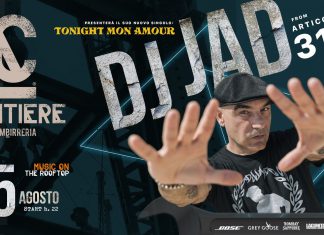 DJ JAD (from Articolo 31) dj set on the rooftop live – Cantiere