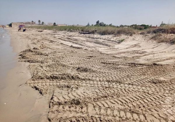Spiaggiabella: rimossi i resti di un muro sull'arenile - Corriere Salentino