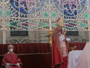 Festa di Santi Patroni di Lecce, il messaggio dell’arcivescovo Michele Seccia: “Difendete e proteggete il nostro territorio” - Corriere Salentino