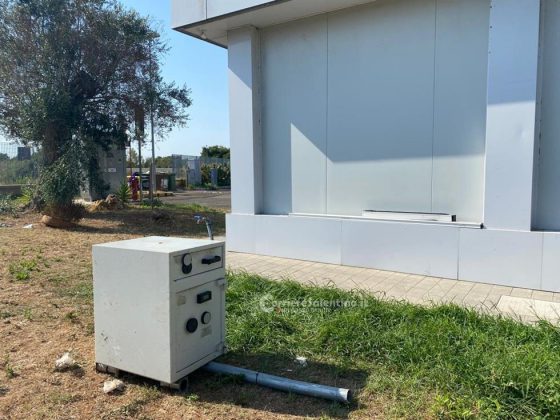 Ladri in azione, furto alla IP: sradicata la cassaforte - Corriere Salentino