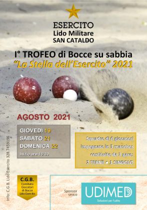 Al via il I° Trofeo di Bocce su sabbia “La Stella dell’Esercito” 2021 - Corriere Salentino