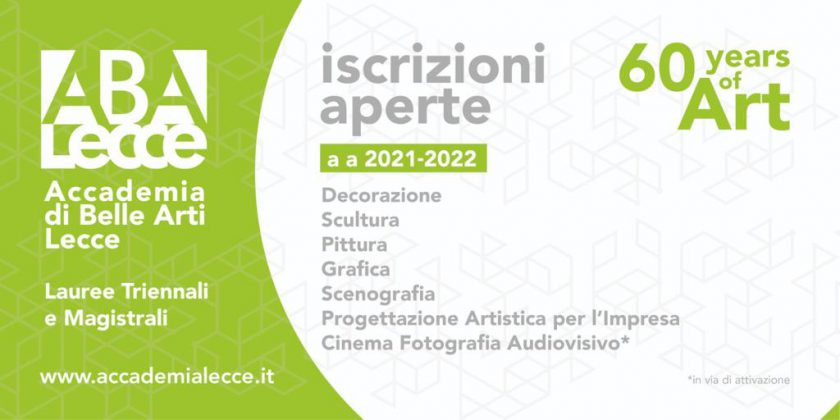 Accademia di Belle Arti di Lecce, aperte le iscrizioni al nuovo anno accademico - Corriere Salentino