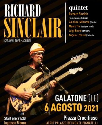 Richard Sinclair in concerto a Galatone - Corriere Salentino