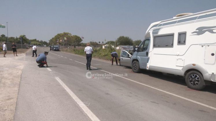 Schianto tra un'auto e un camper, perde la vita un 20enne - Corriere Salentino