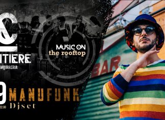 ManuFunk dj set on the rooftop