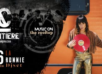 La Bonnie dj set on the rooftop