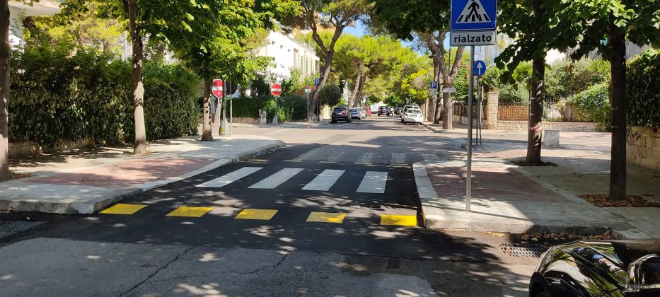 Sicurezza stradale: completati gli interventi intorno alla scuola Ascanio Grandi - Corriere Salentino