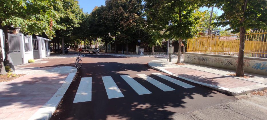 Sicurezza stradale: completati gli interventi intorno alla scuola Ascanio Grandi - Corriere Salentino