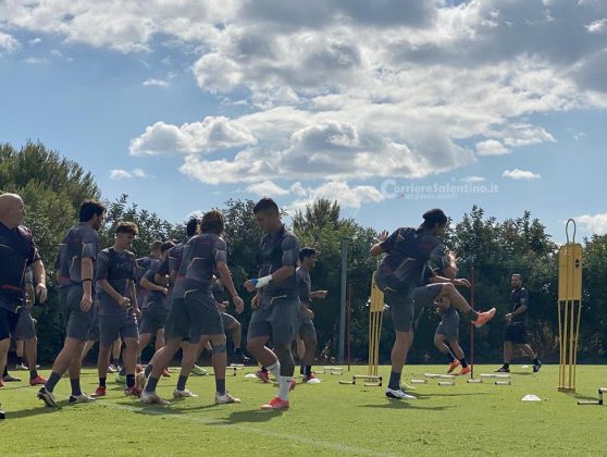 Una giornata con il Lecce. All’Acaya Golf Club dal campo agli spogliatoi, ecco cosa fanno i giallorossi - Corriere Salentino