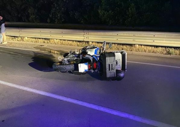 Sbalzati dalla moto dopo lo schianto contro un’auto: marito e moglie in ospedale con “codice rosso” - Corriere Salentino