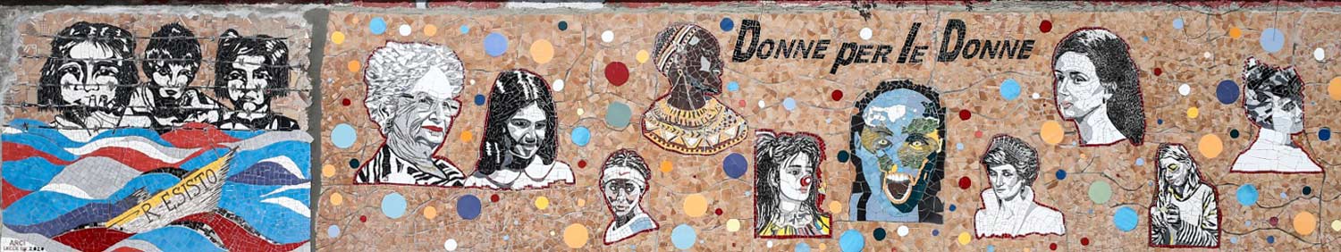 "Donne per le donne", inaugurato a Lecce il nuovo mosaico dell'associazione culturale Open Art Lab - Corriere Salentino