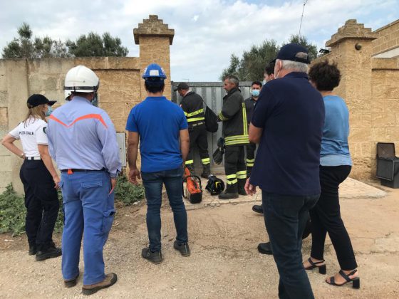 Villa abusiva mai demolita, all'alba arrivano le ruspe inviate dalla Procura - Corriere Salentino