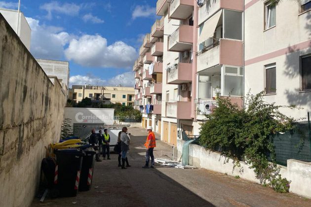 Boato a San Pio, esplosione divelle balcone. Cade da ponteggio, 68enne al Fazzi con “codice rosso” - Corriere Salentino