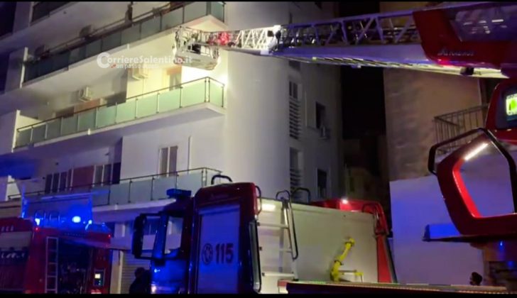 Fumo e fiamme dalla caldaia: paura in una palazzina del centro - Corriere Salentino